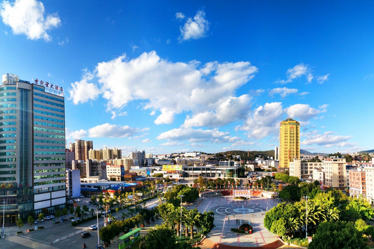 云南楚雄市民广场