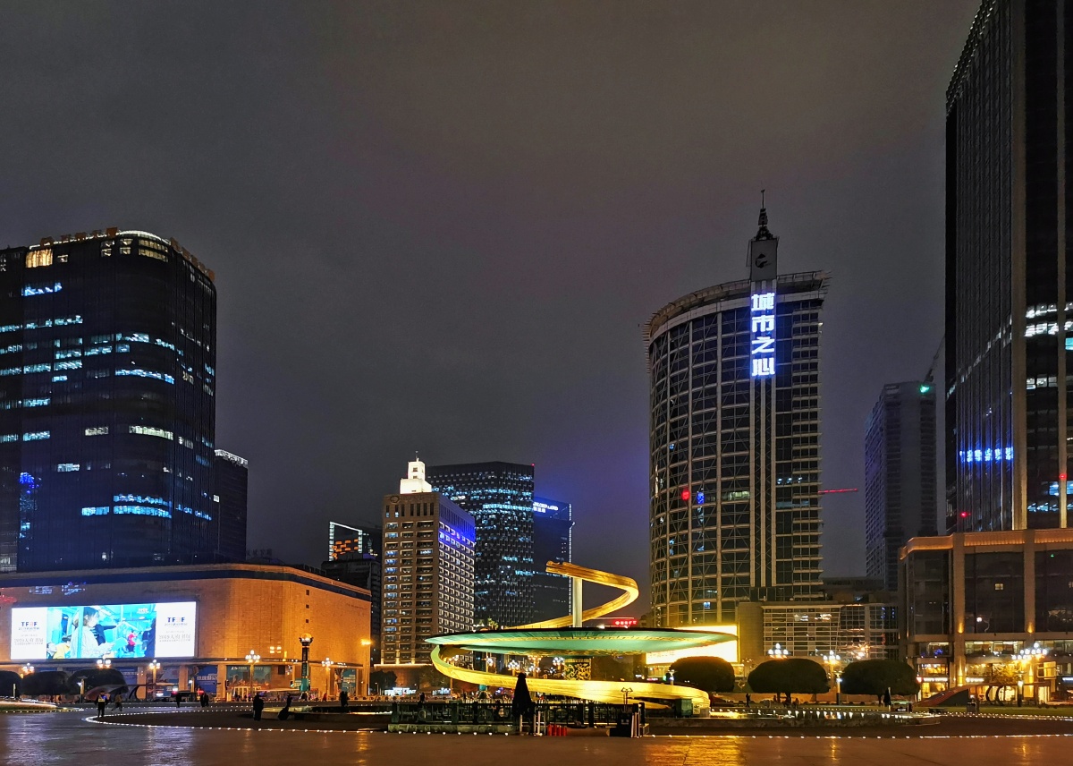 城市之心——成都天府广场