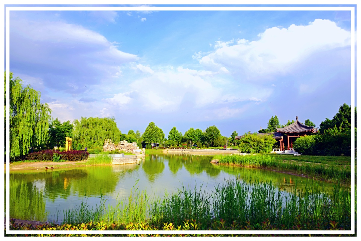 2020年5月25日拍摄于陕西省铜川市大唐养生园