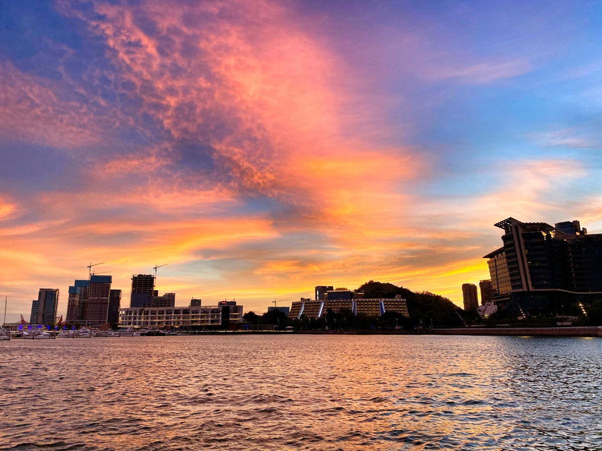 拍摄于 深圳蛇口 防波堤公园