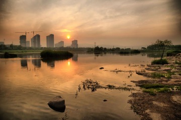 湿地公园傍晚003