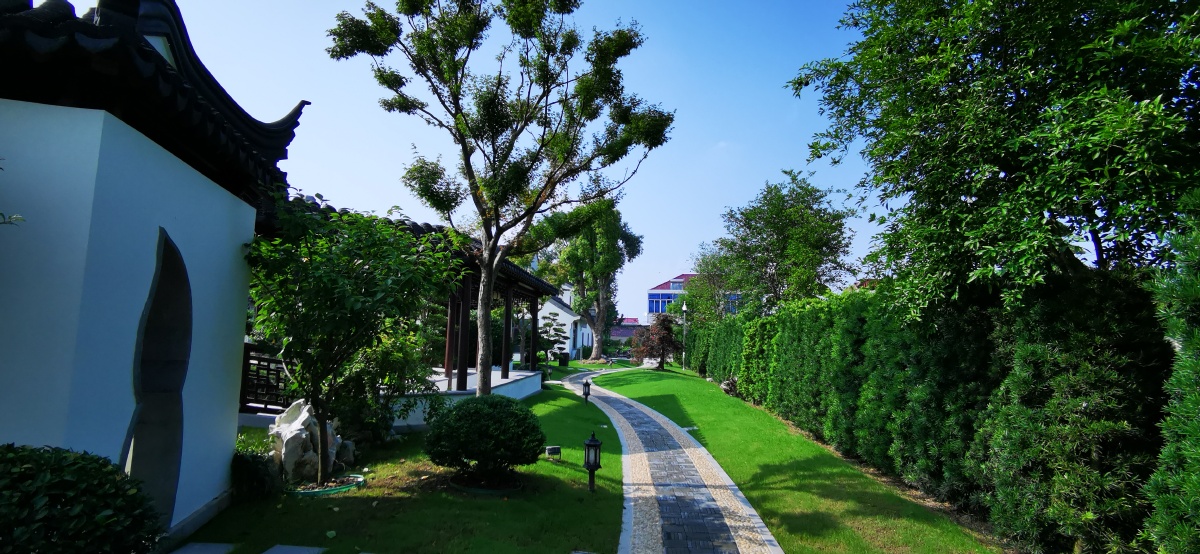 苏式园林小院