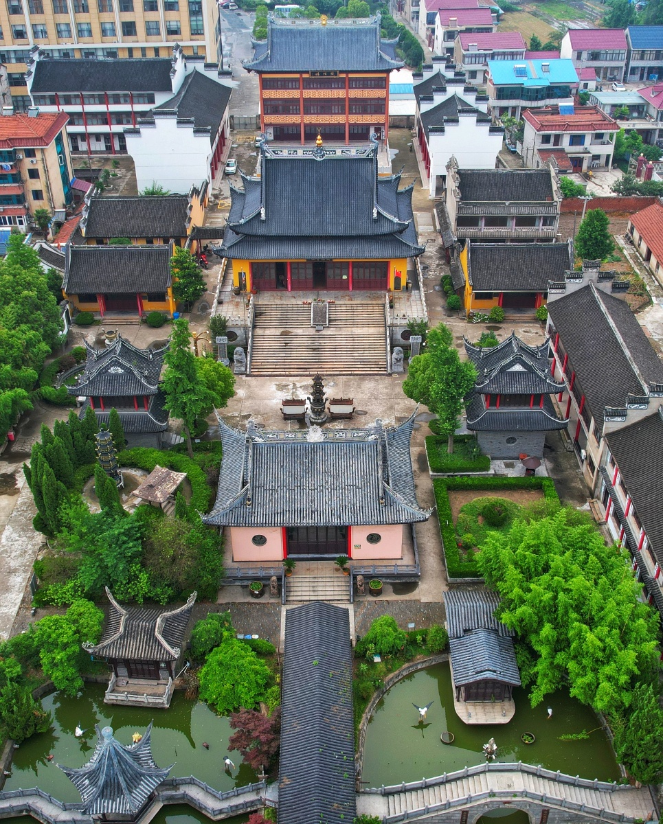 白蒲镇千年古刹法宝寺