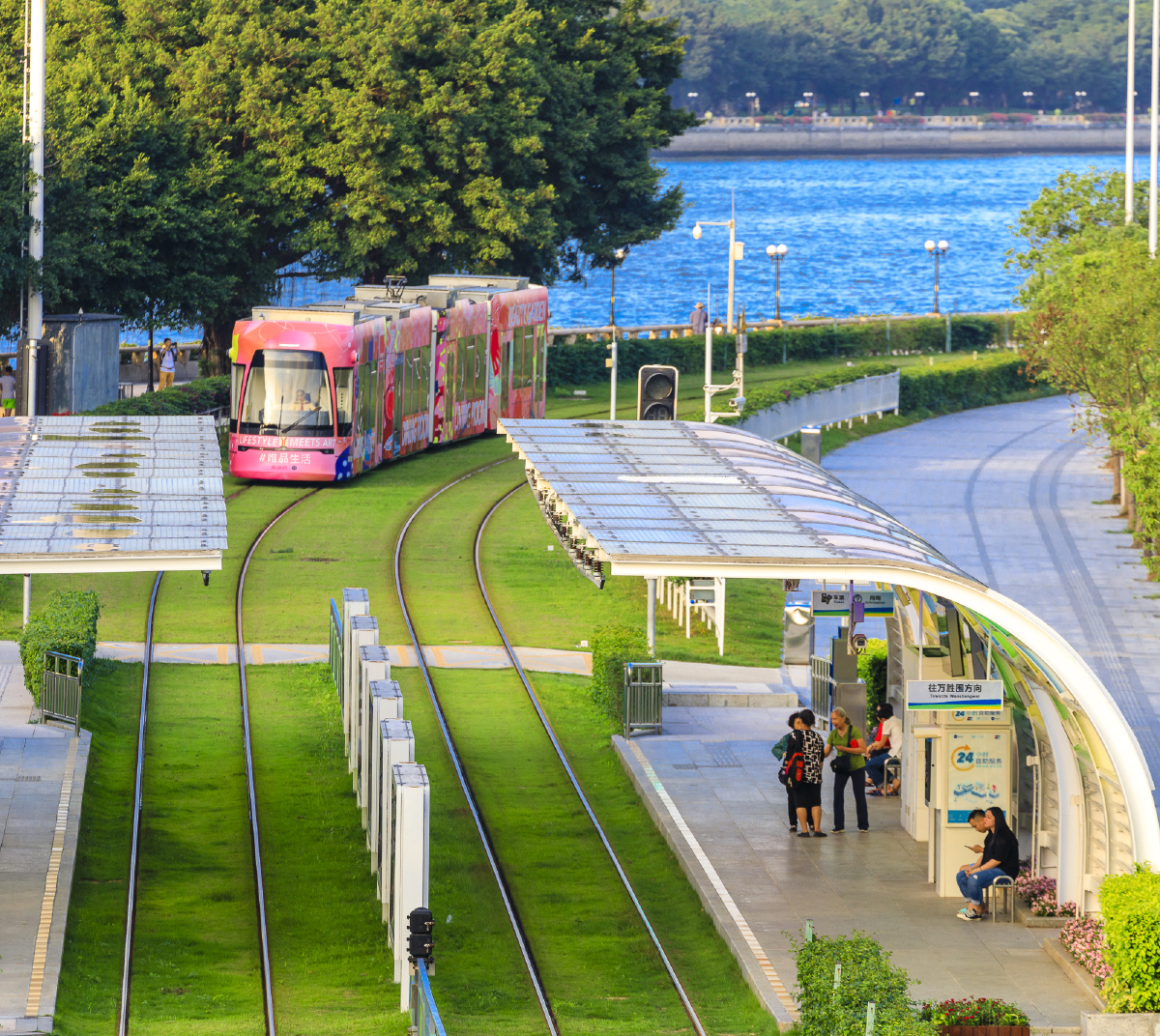 广州一角～粉红色小火车