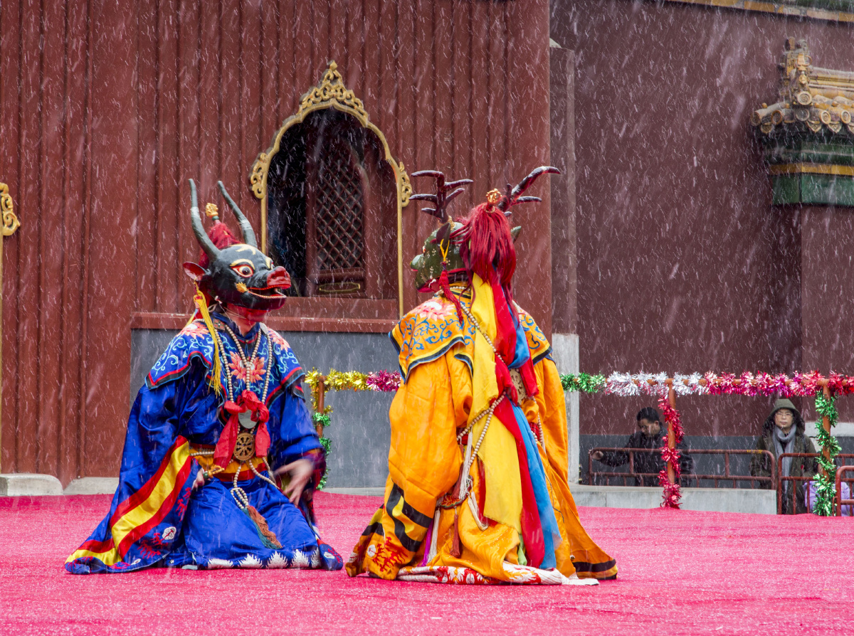 农历正月二十九雍和宫大愿祈福法会