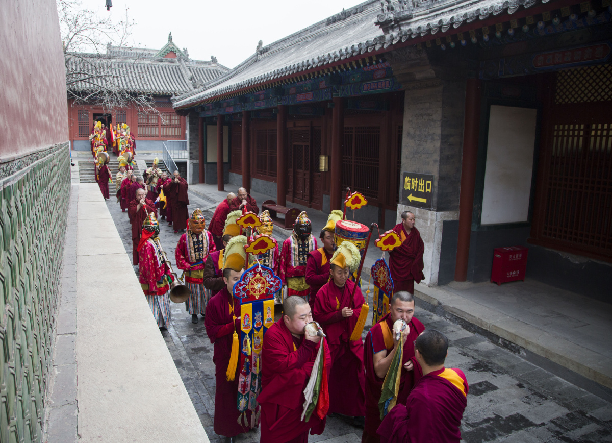 农历正月二十九雍和宫大愿祈福法会