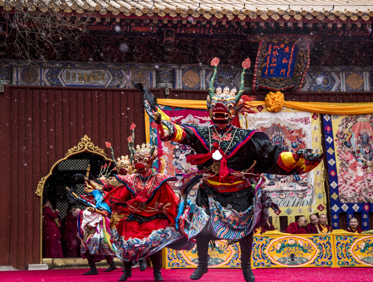 农历正月二十九雍和宫大愿祈福法会