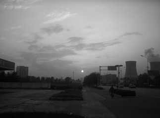 夕阳