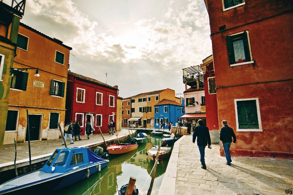 colorful burano