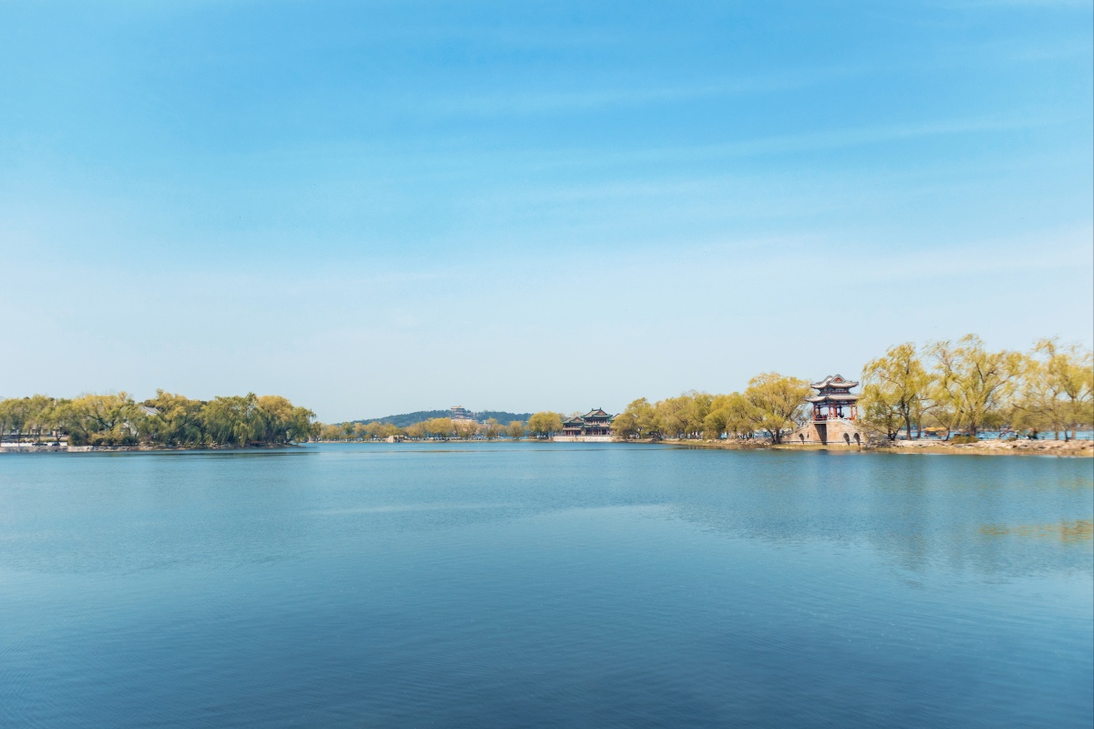 北京颐和园的夏天