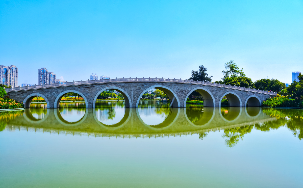 漳州南湖九孔桥