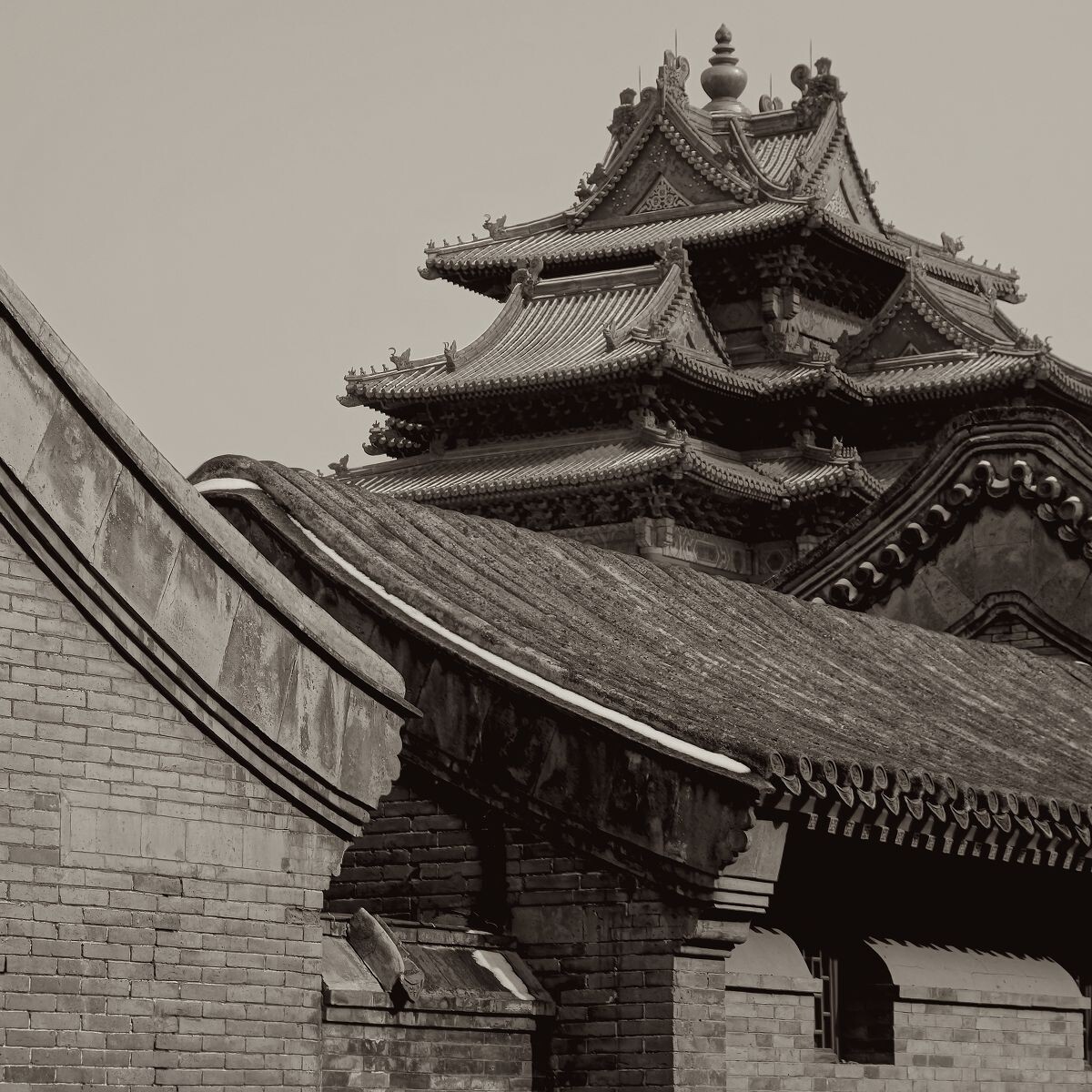怀旧北京-角楼<br />
sonyRX-100<br />
摄于故宫