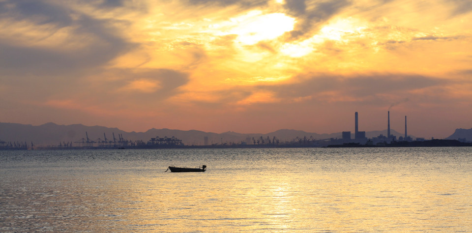 八大关海景 br />