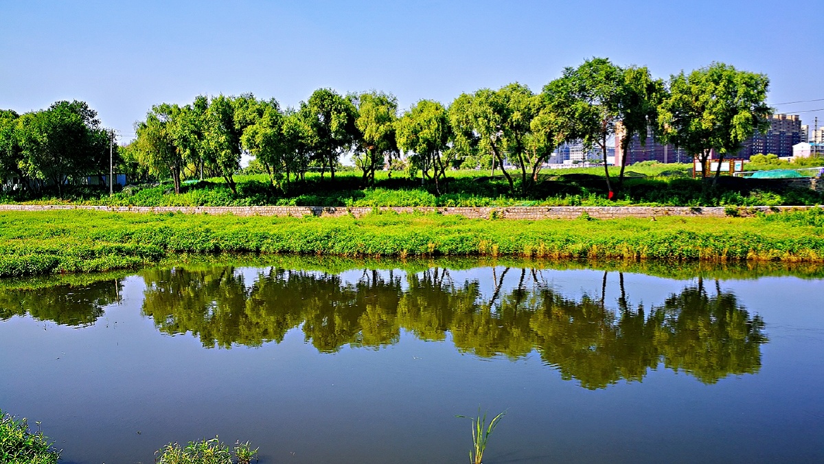 晨曦的伊通河畔
