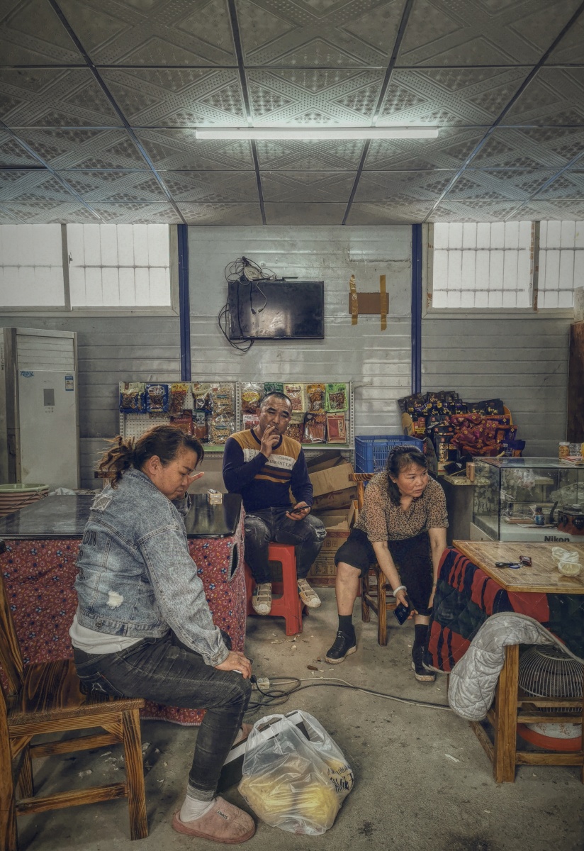 工地里的小卖部