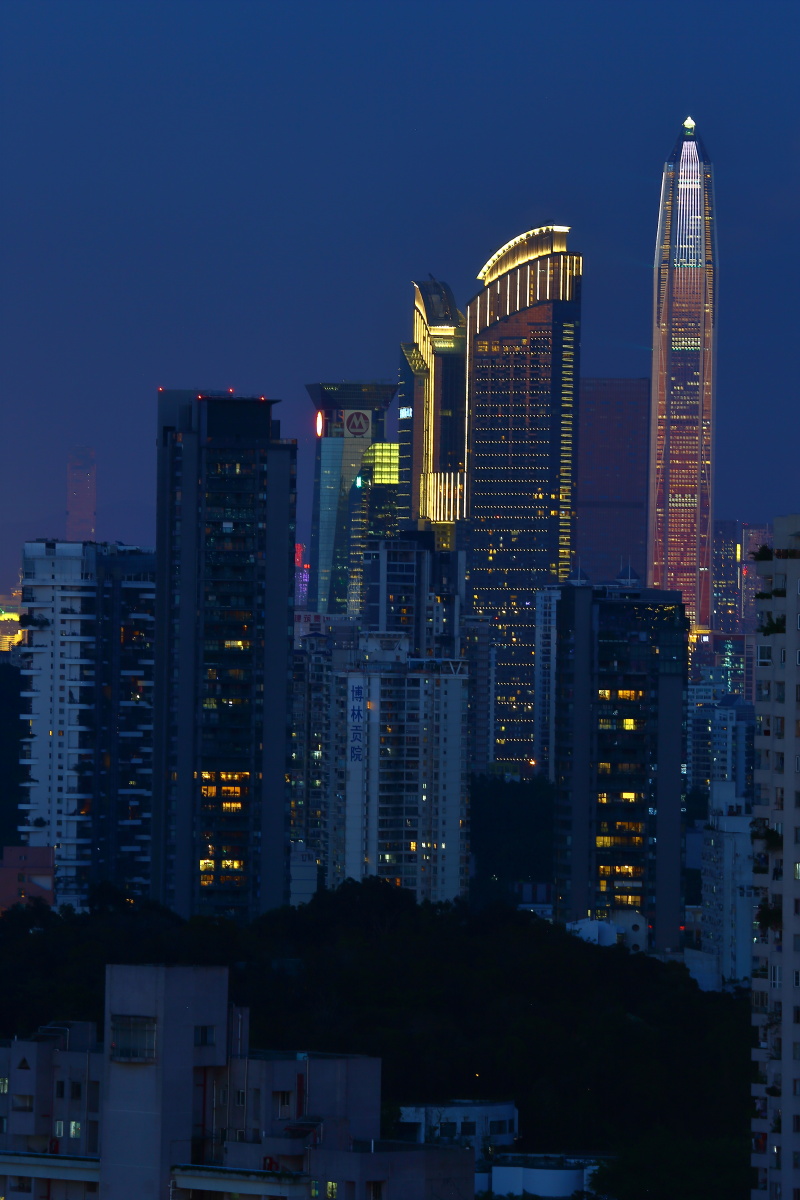 深圳的傍晚