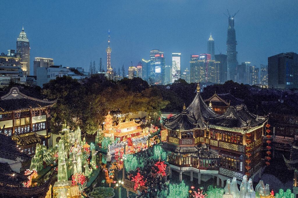 城隍庙—灯会<br />
