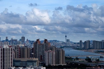 远眺澳门