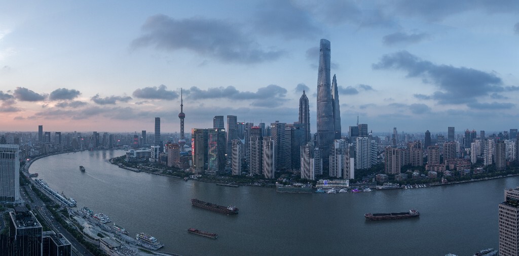 八月，上海打卡记录。