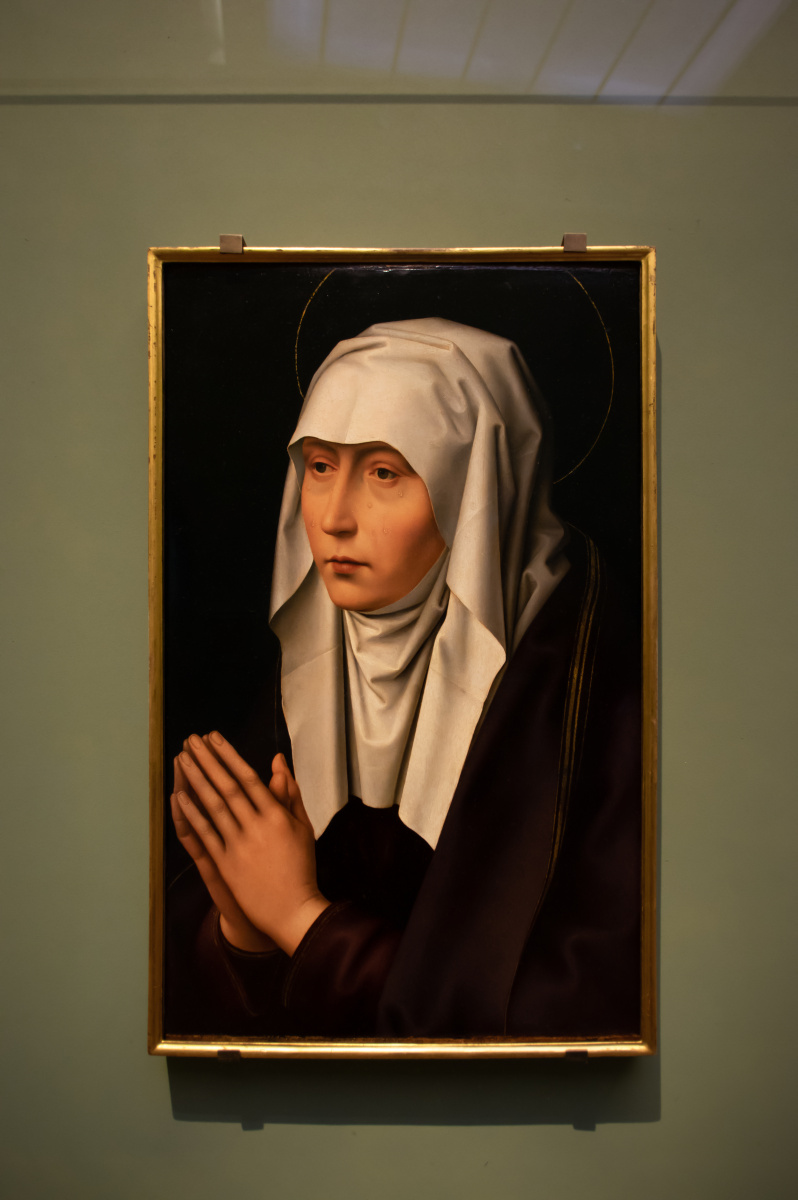 悲伤的圣母佛罗伦萨乌菲齐美术馆