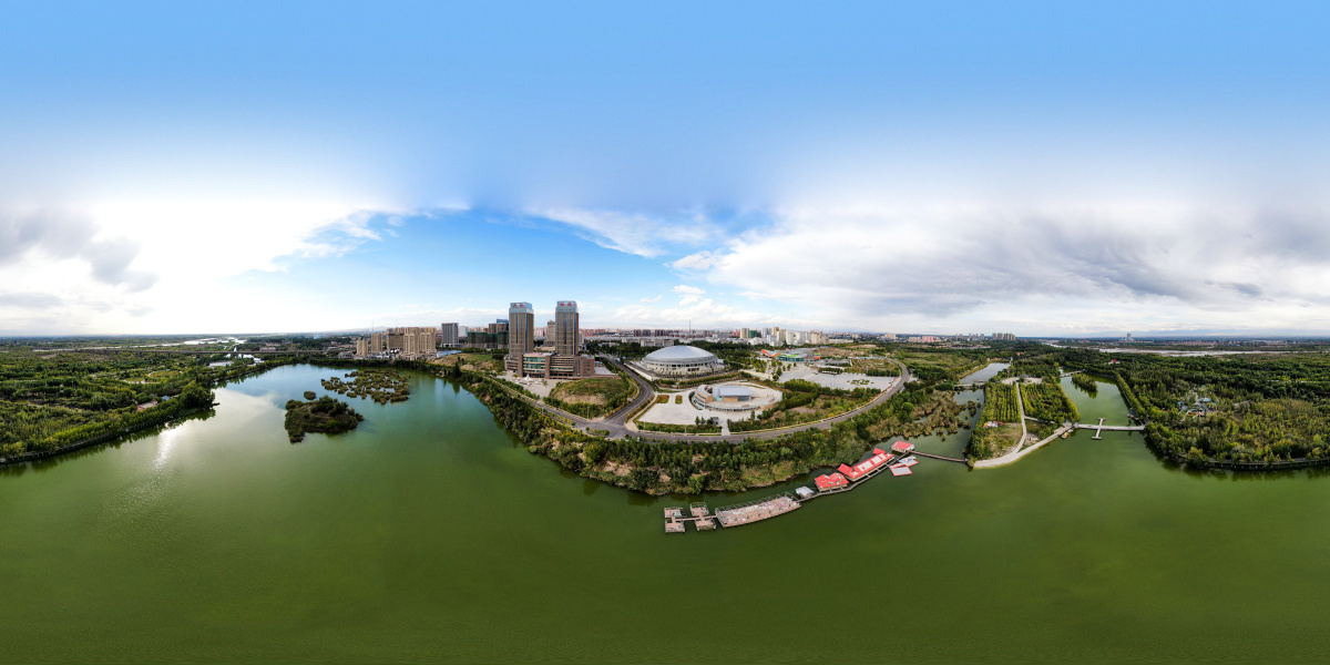 新疆伊犁伊宁市城市景色