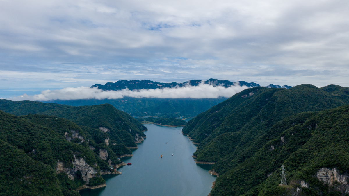 建始马口河清江山水湖北流域治理宜都古陆城合江楼图片夷水清江的图片