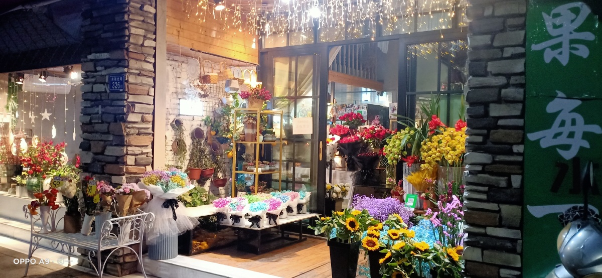 个旧鲜花店：花香四溢中的温情传递