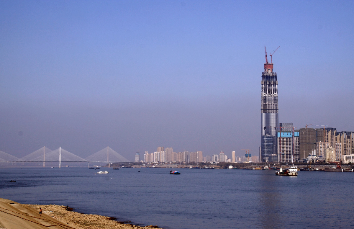 拍摄地武汉市汉阳江滩