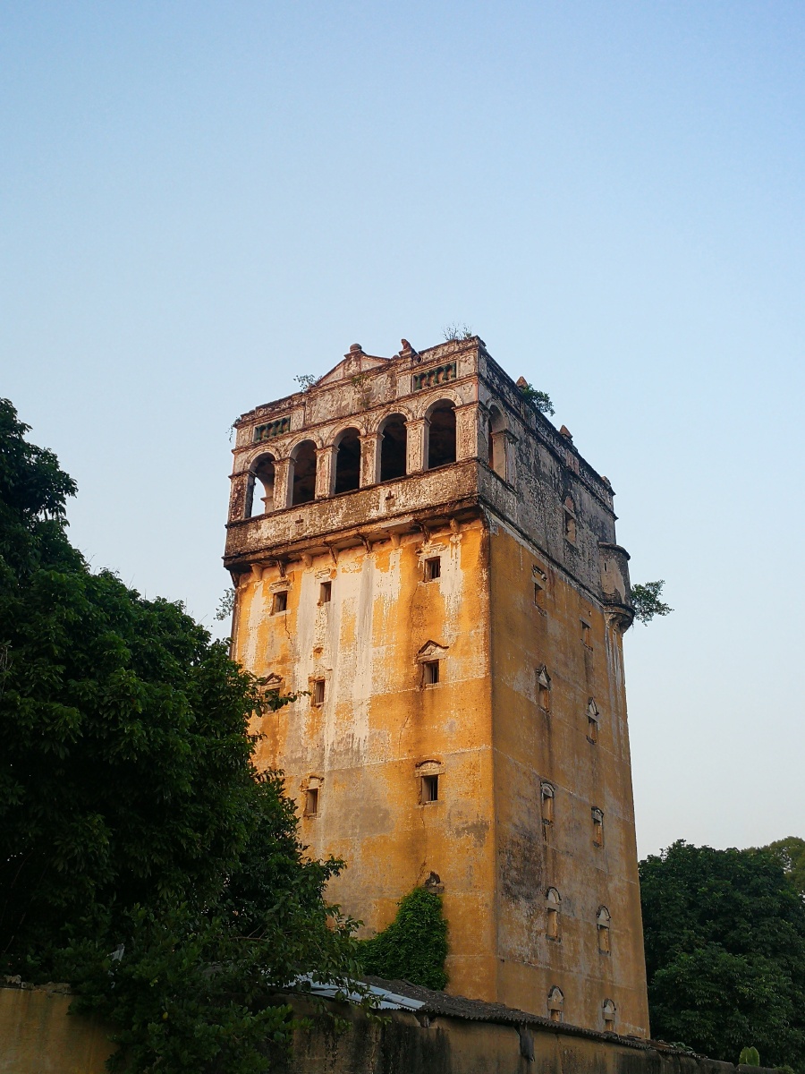 世界文化遗产碉楼影集广东开平赤坎三圭里升平楼