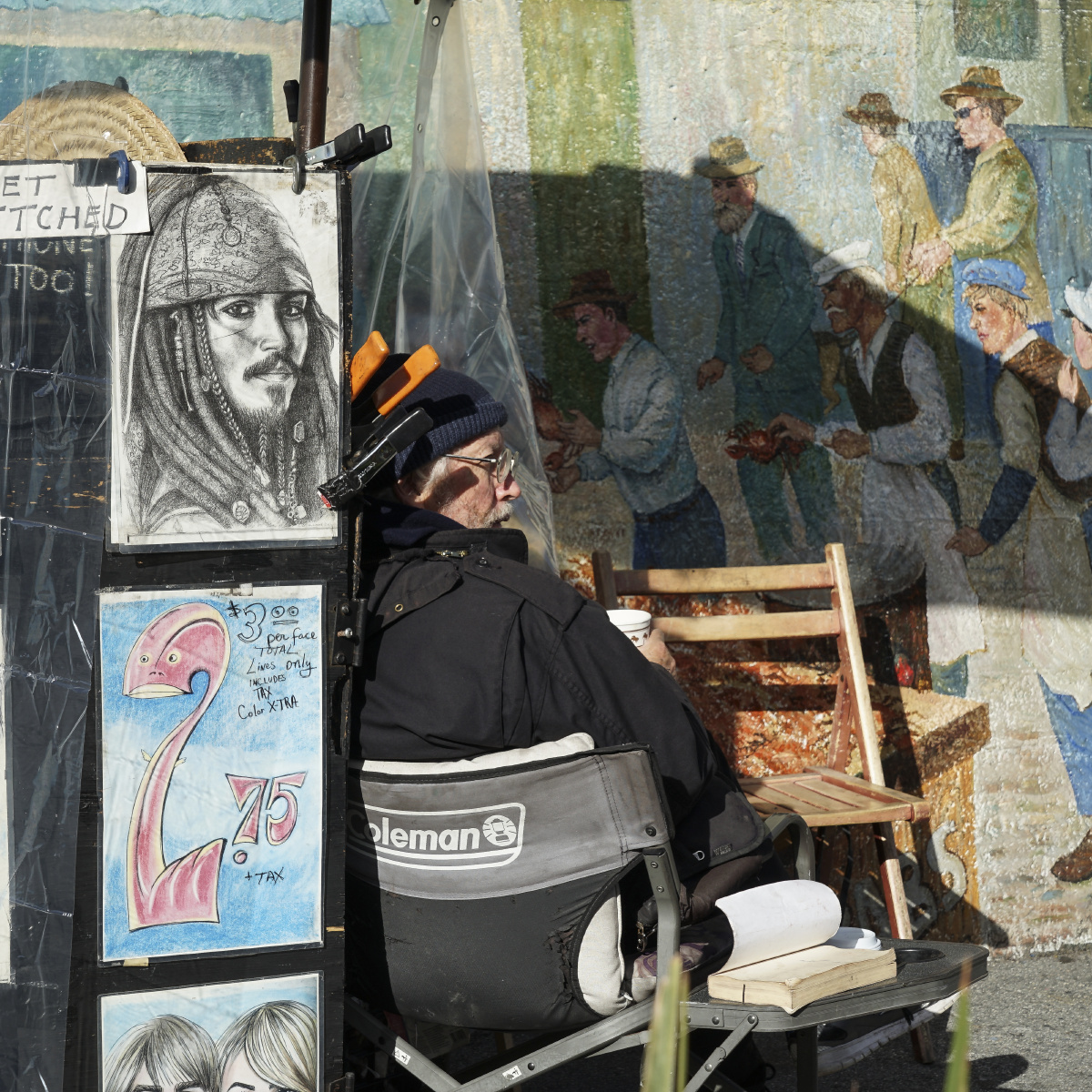 街头画家