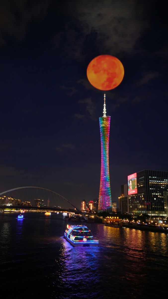 超级红月亮