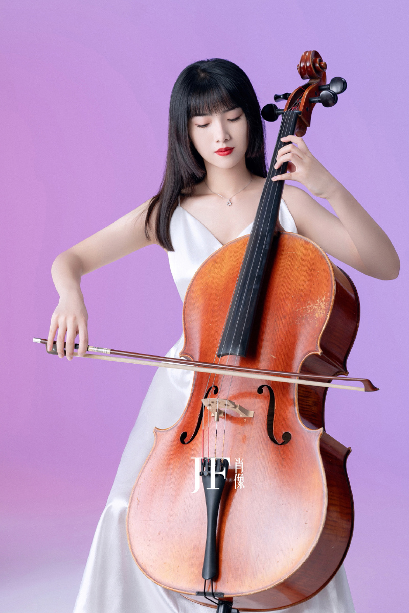 加菲视觉大提琴写真