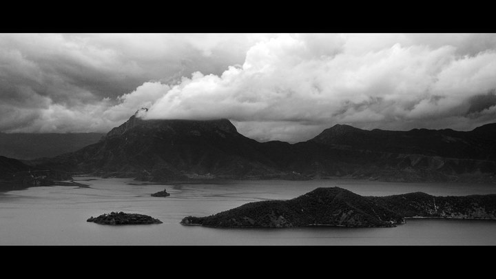 山水画。<br />
印象丽江  泸沽湖