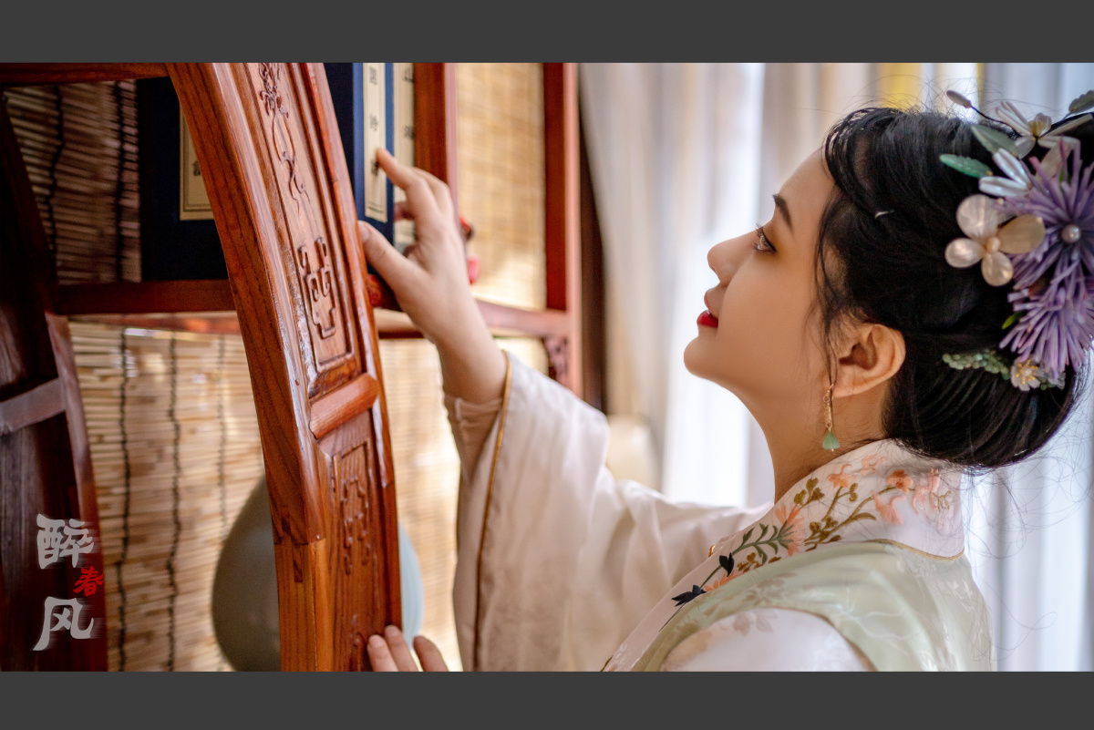 第一次拍室内古风人像