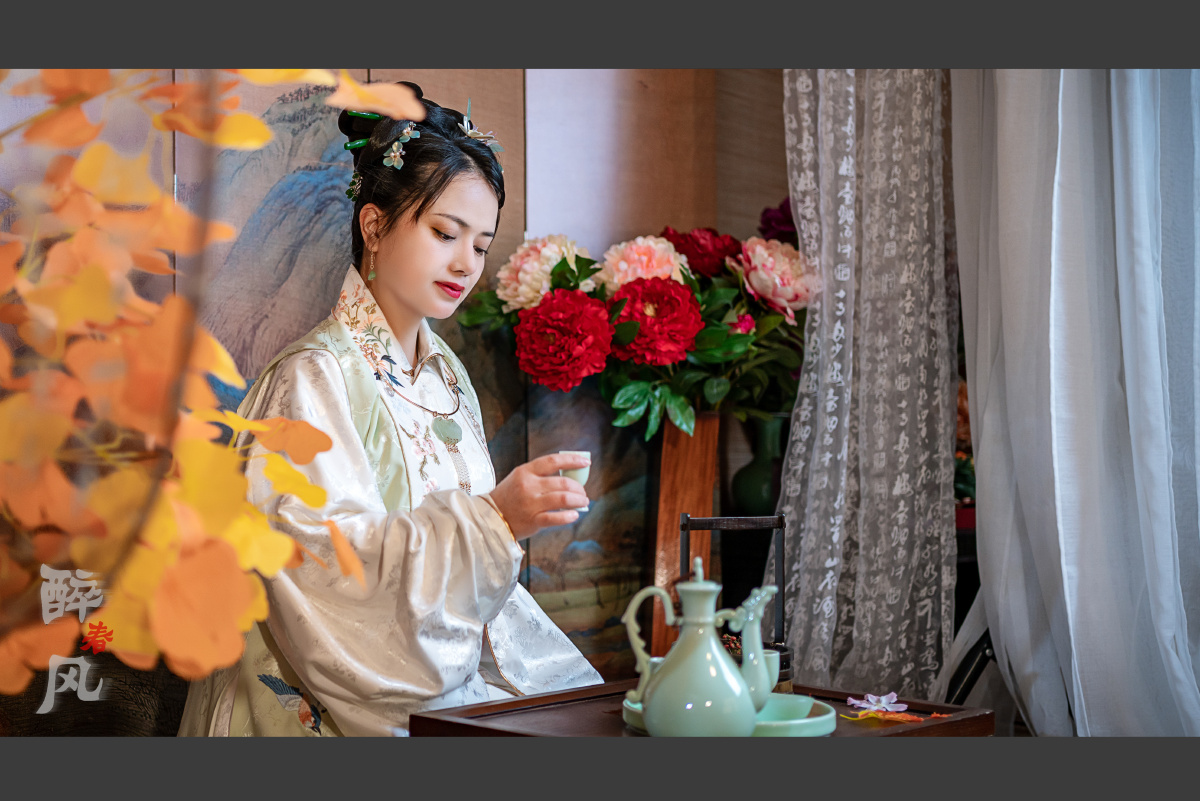 第一次拍室内古风人像