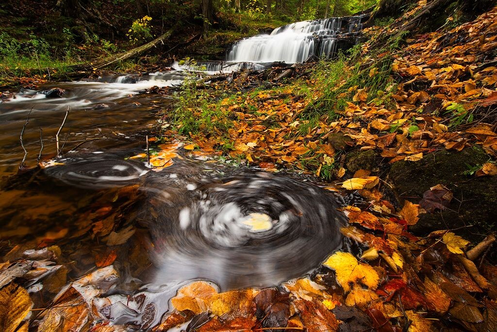 Upper Wagner Falls, Munising MI