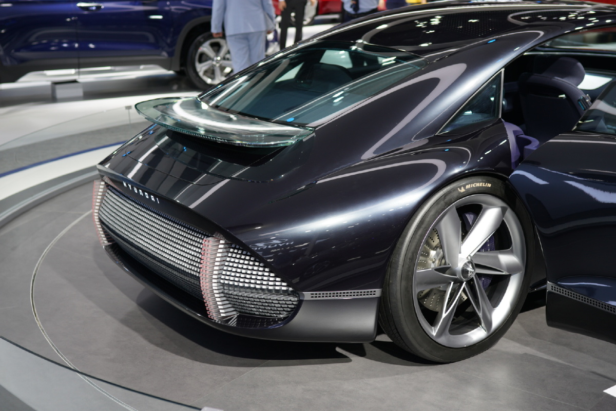 2020广州车展现代概念车ioniq实拍大图