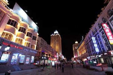 满洲里夜色