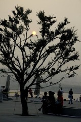 sunset at EXPO