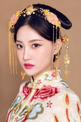 PS-中国风新娘人像精修