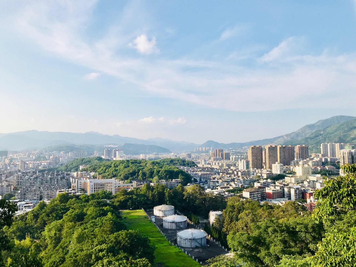 手机靓照龙岩天马山