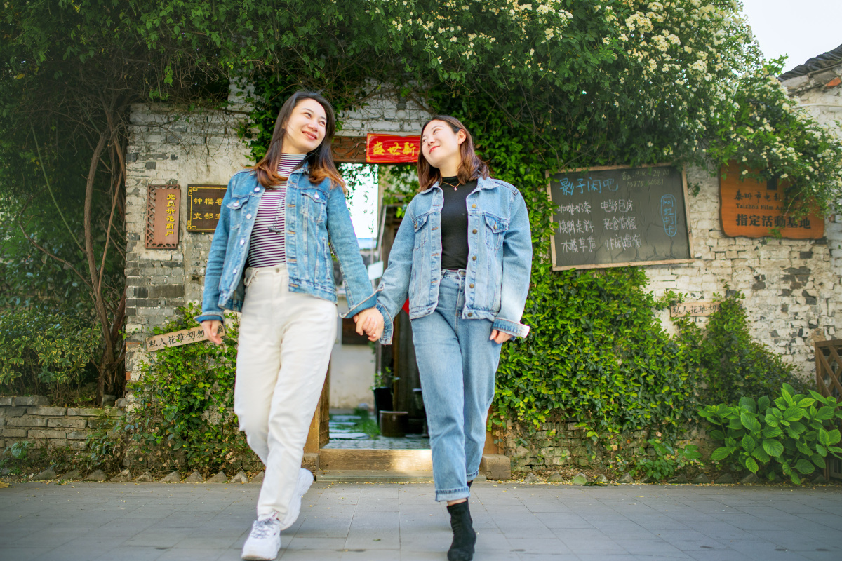 扫街偶遇朋友那就来组街拍吧