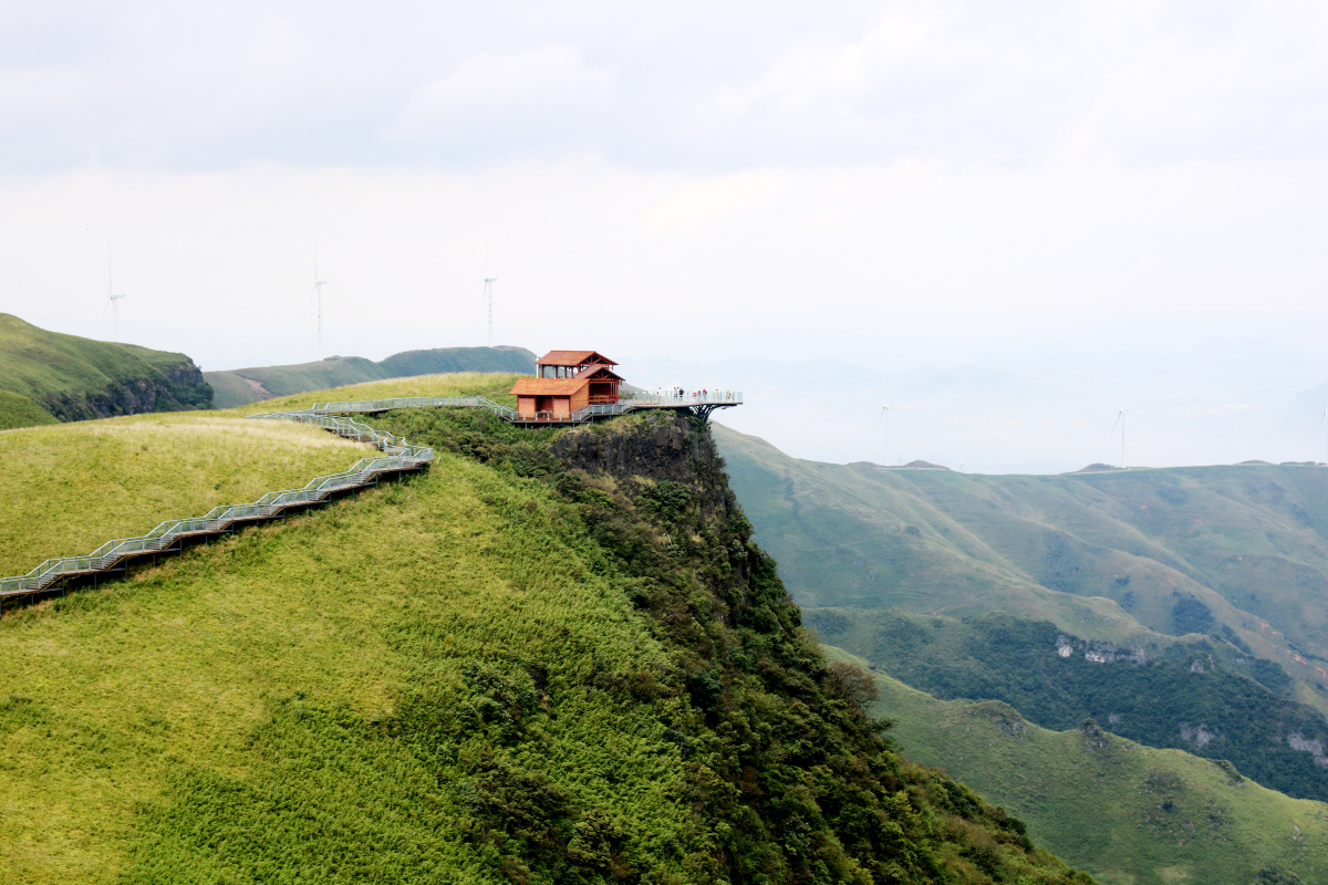 风景如画人间仙境贵州屋脊韭菜坪景区欢迎你