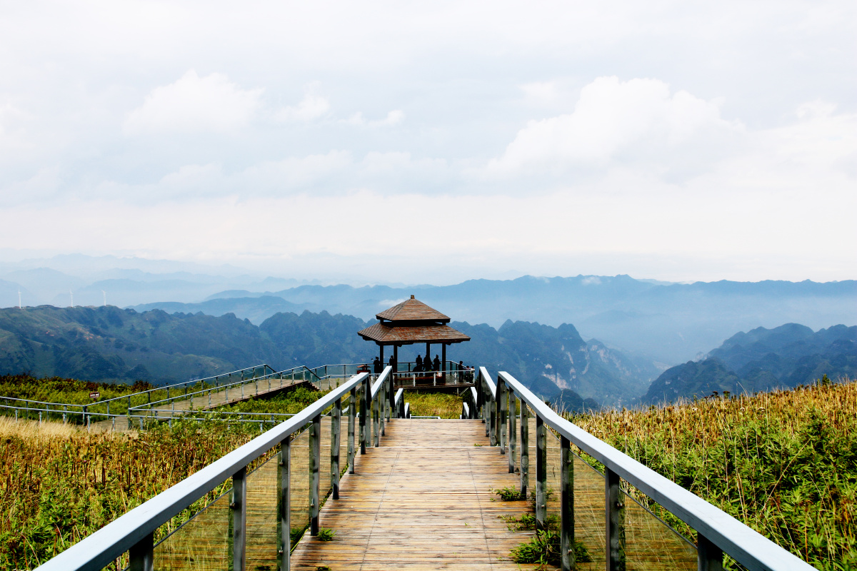 风景如画人间仙境贵州屋脊韭菜坪景区欢迎你