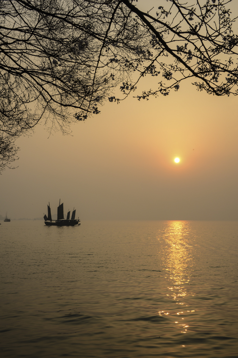 雁渡寒潭在寒潭 - 图虫摄影网