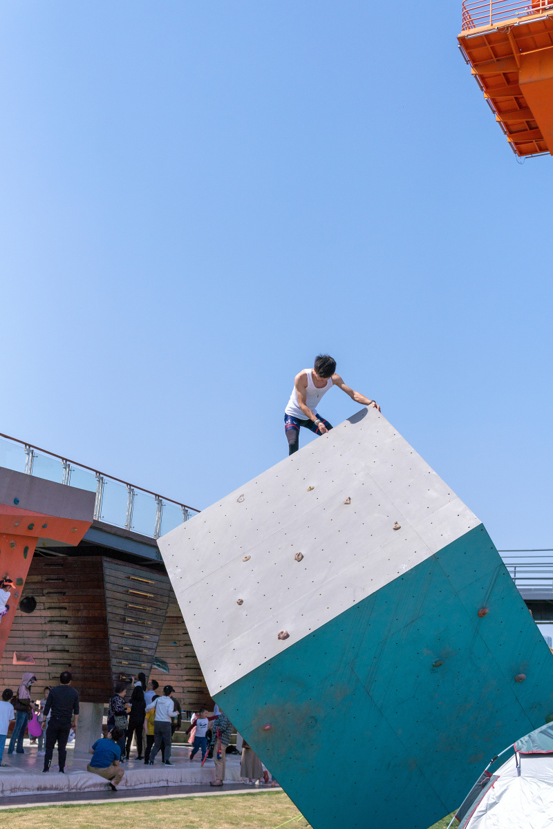 徐汇滨江攀岩