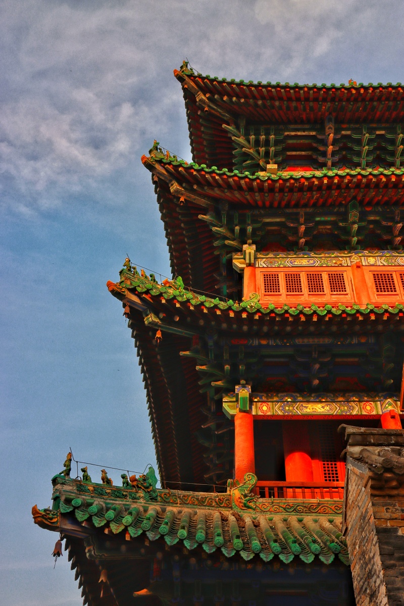 古建一角少林寺