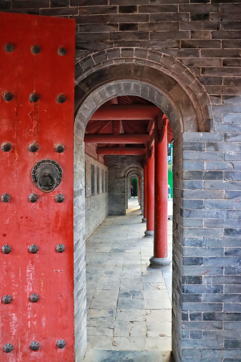 古建一角少林寺