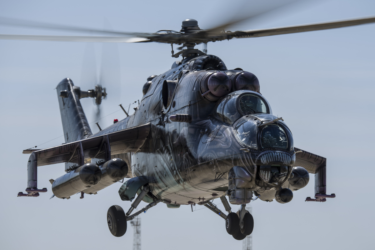 米35武装直升机资料图