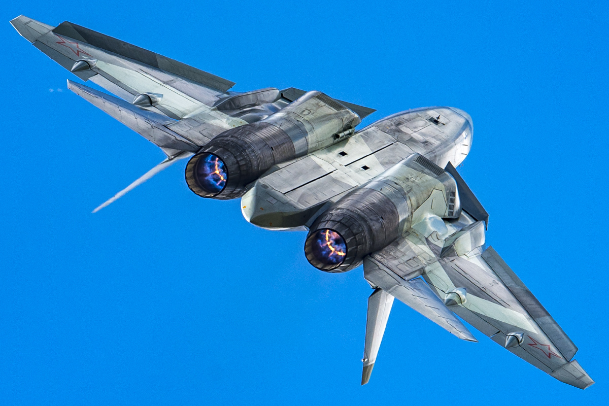 苏57隐形战斗机